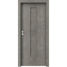 Porta STYL 1 s plnou doskou Betón Svetlý 